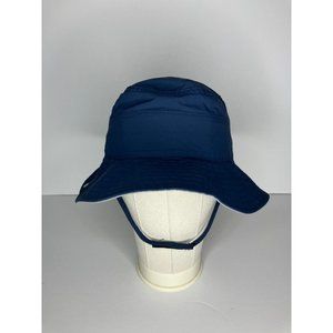 REI 7-14 Years Kids Blue Gray Side Snap Bucket Hat
